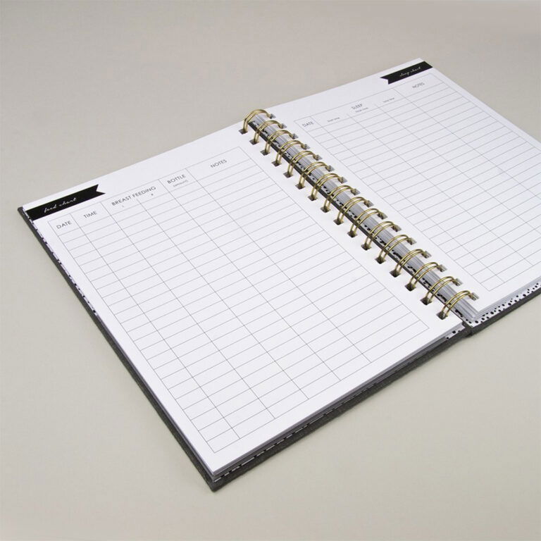 House of Products Feed & Sleep dagboek linnen - Afbeelding 3