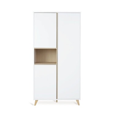 Quax 2deurskast loft white