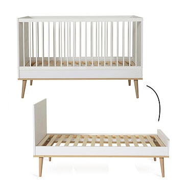 Quax Flow junior bed - White Oak