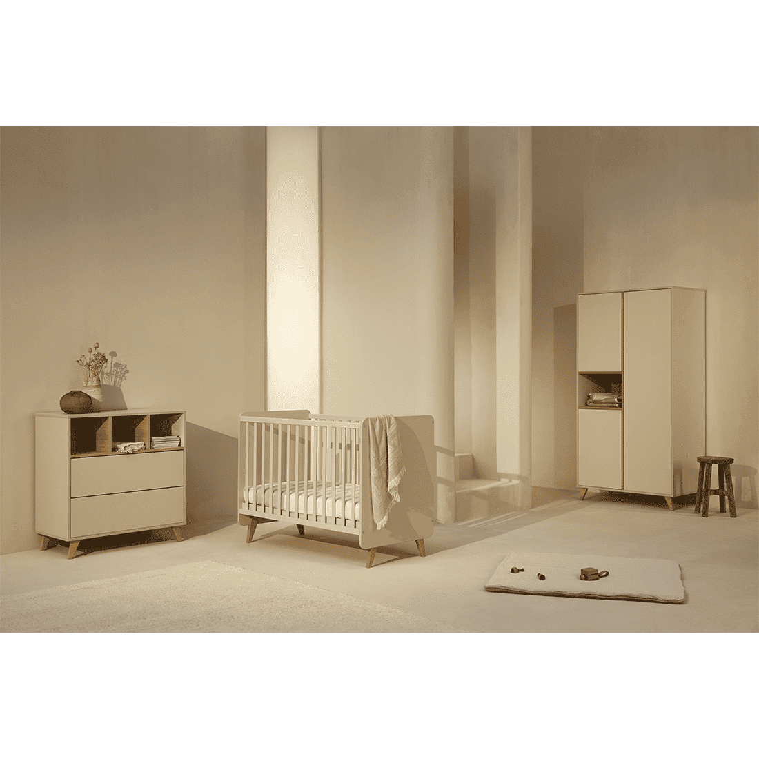Quax 2-deurskast Loft Clay - Afbeelding 3
