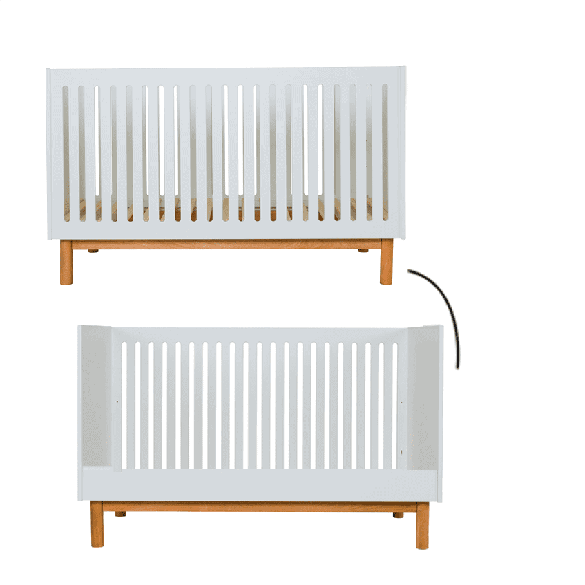 Quax Bed/bank Mood White (70x140)