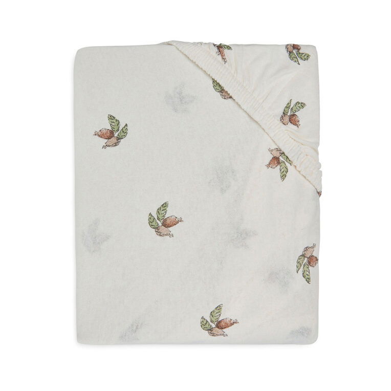 Jollein Hoeslaken wieg Rosehip - Afbeelding 2