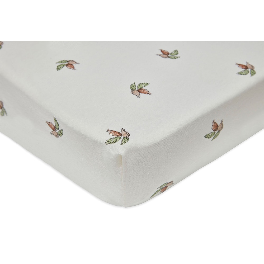 Jollein Hoeslaken wieg Rosehip - Afbeelding 3