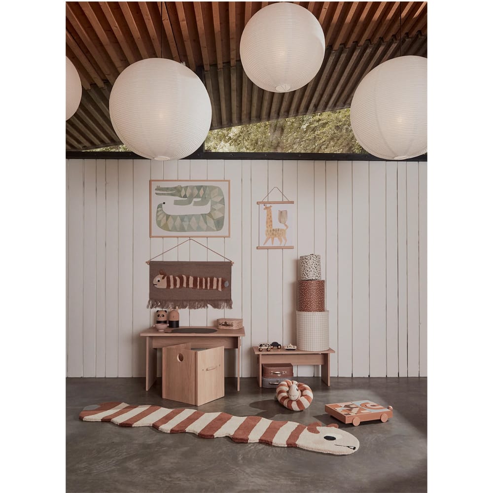 OYOY Living Design Vloerkleed Leo larva - Afbeelding 2