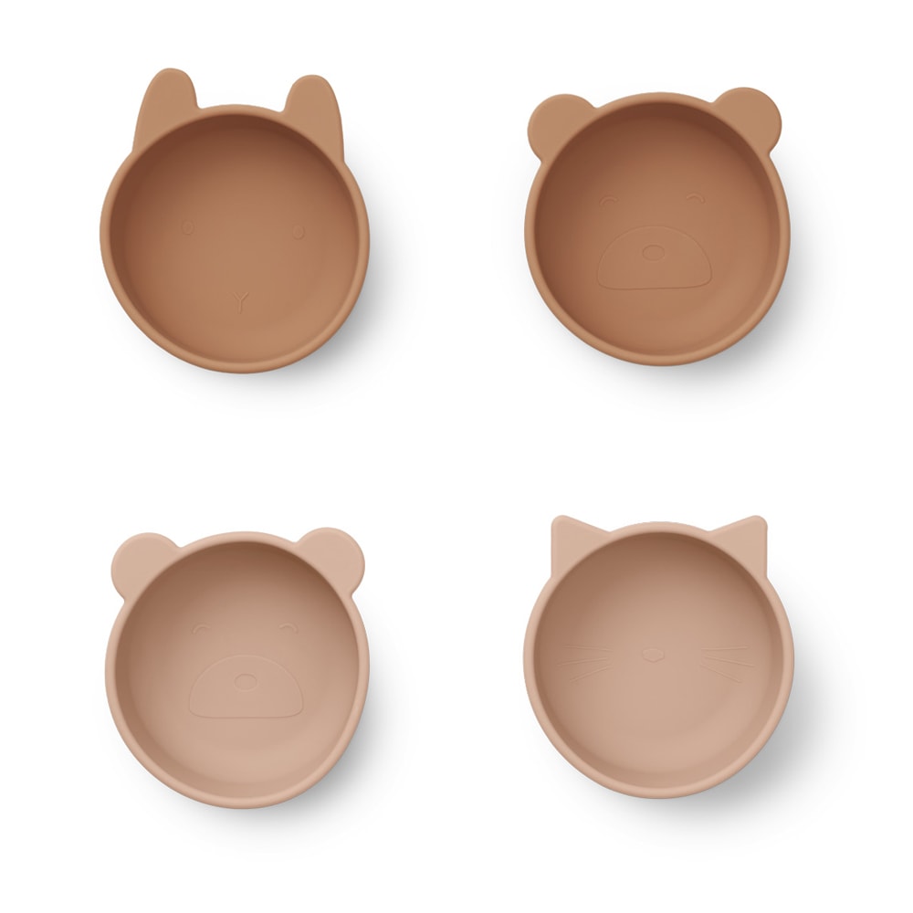 Liewood Sillicone Kommetjes, 4-pack