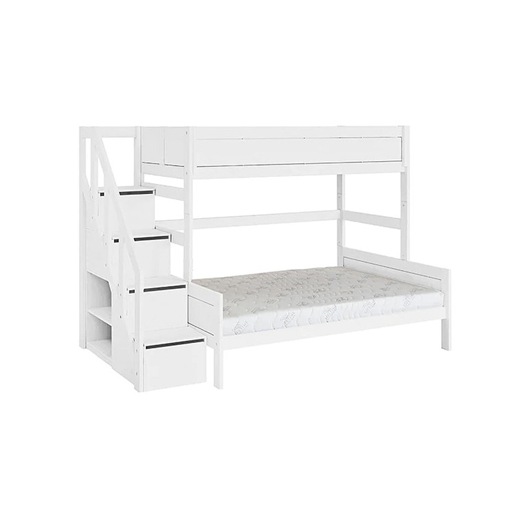 Lifetime Stapelbed met trapkast 90+140