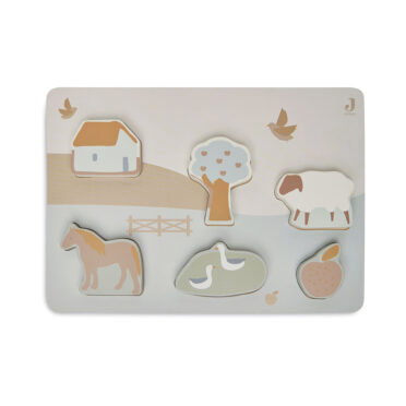 Jollein Houten puzzel farm