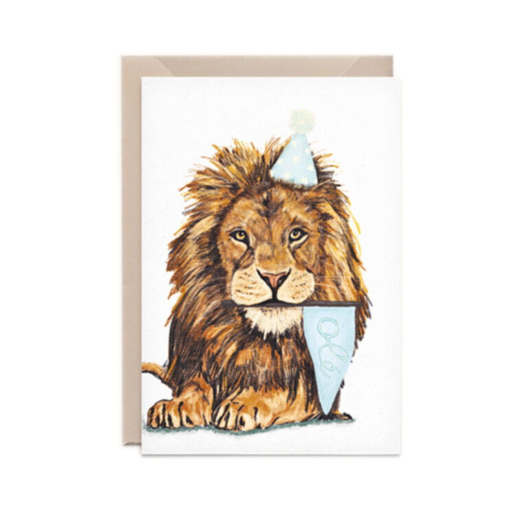 Kathings Kaart 'lion olé'