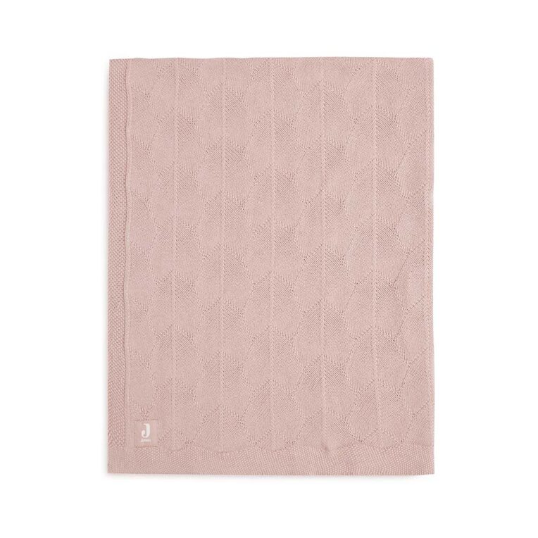 Jollein Wiegdeken Shell Knit - Wilde Rose