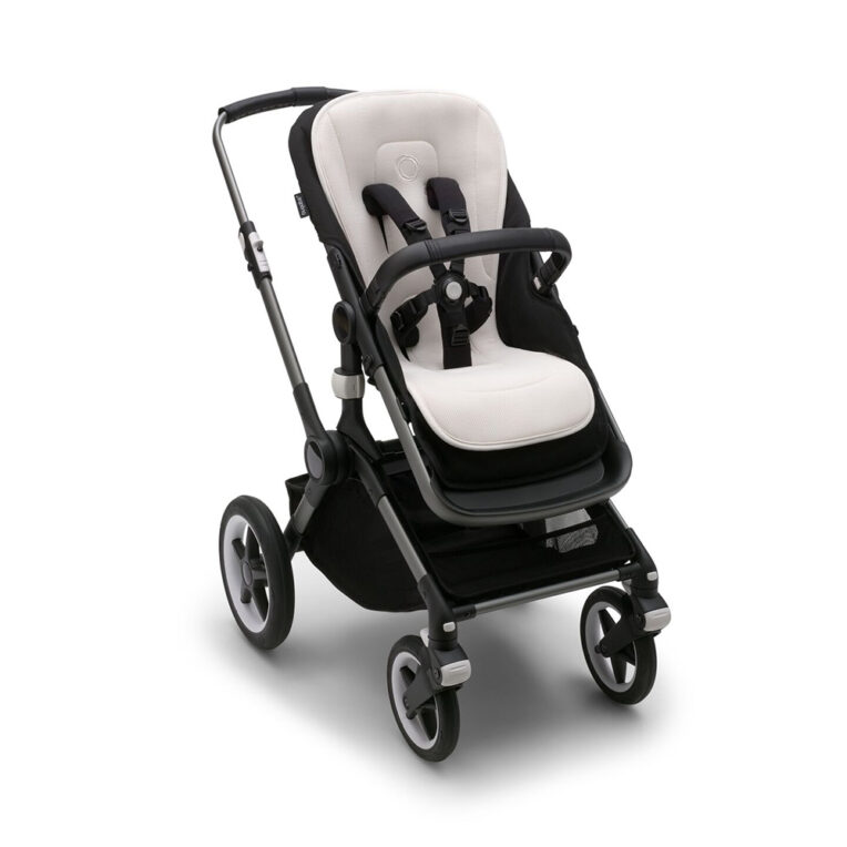 Bugaboo Dual comfort seat liner white - Afbeelding 2