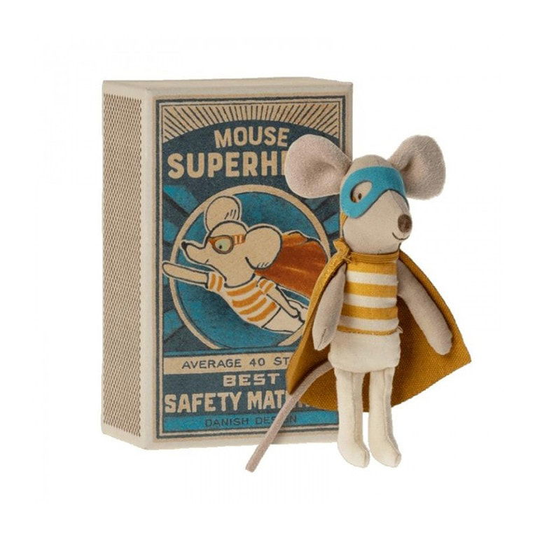 maileg Superheld muis, kleine broer