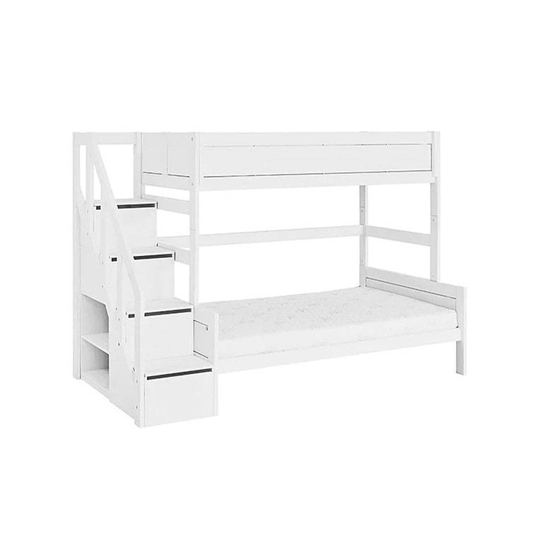 Lifetime Stapelbed met trapkast 90+120
