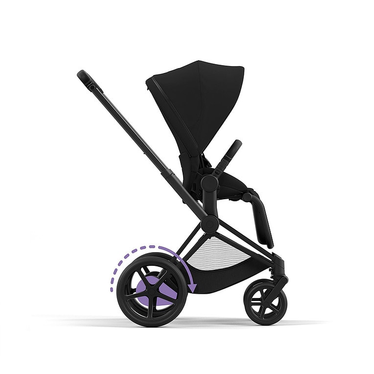 Cybex E-priam Matt black/black - Afbeelding 2