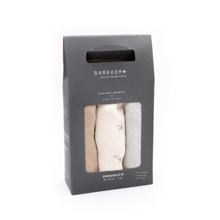 Bamboom Hydrofiel swaddle 3-pack
