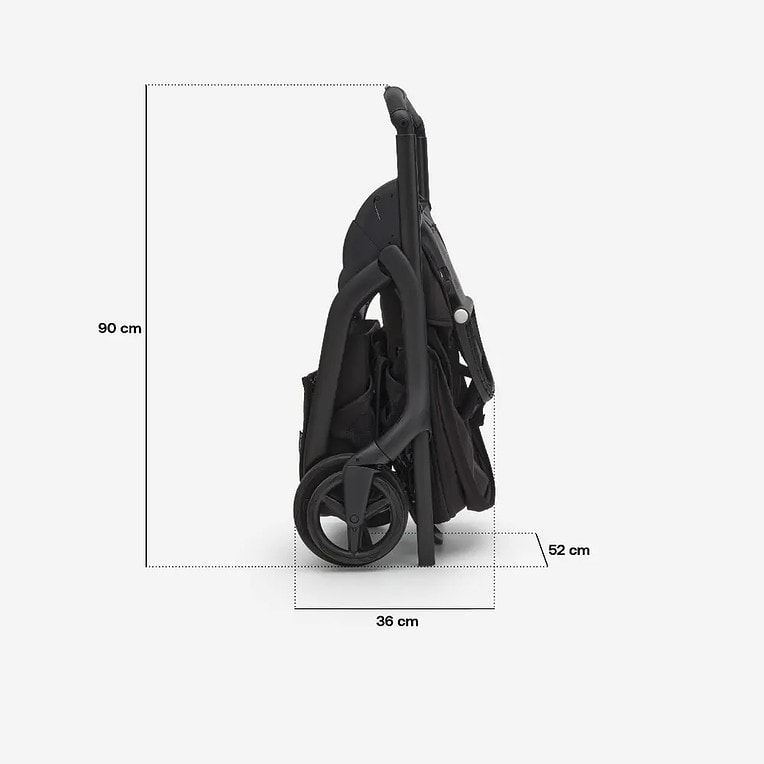 Bugaboo Dragonfly Black/Skyline blue - Afbeelding 6