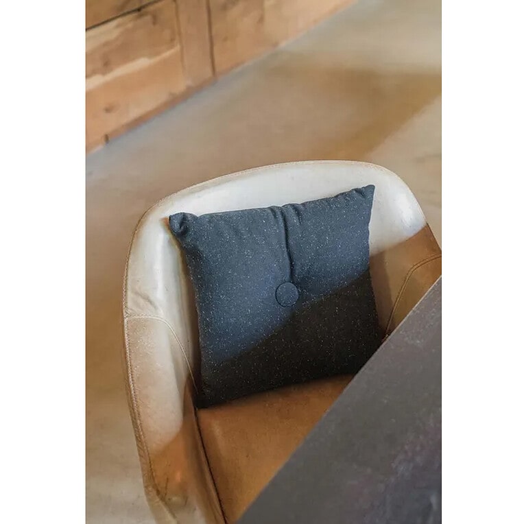 zusss kussen met knoop antraciet