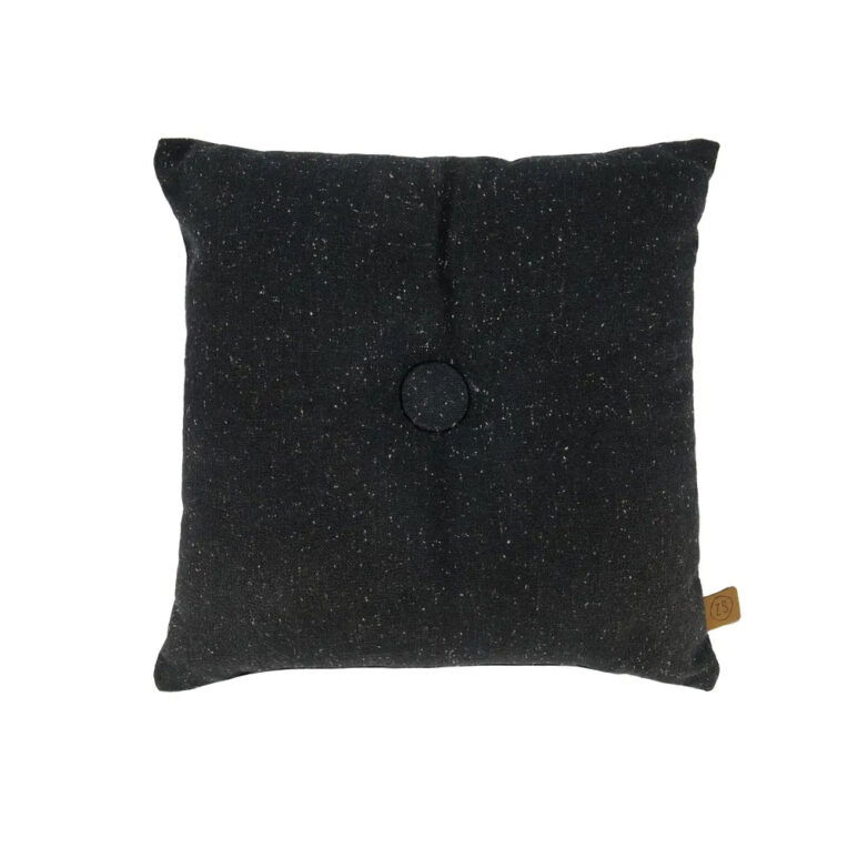 zusss kussen met knoop antraciet