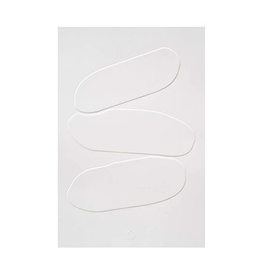 poster zusss kiezels relief wit