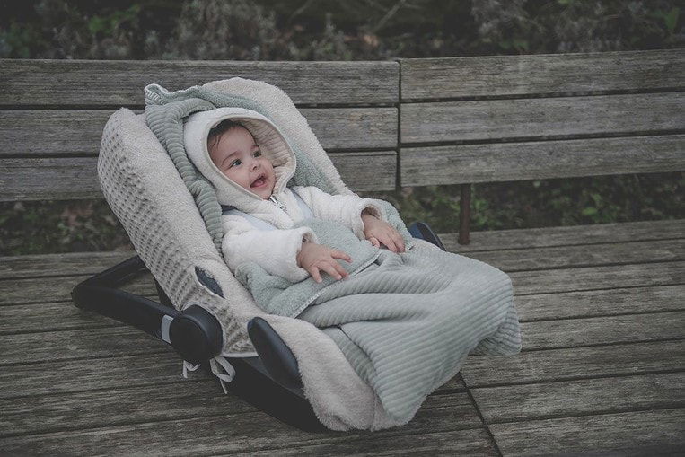 Koeka Baby jack Vik reversible, Sand - Afbeelding 5