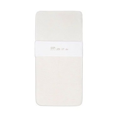 Jollein laken wieg animals, nougat