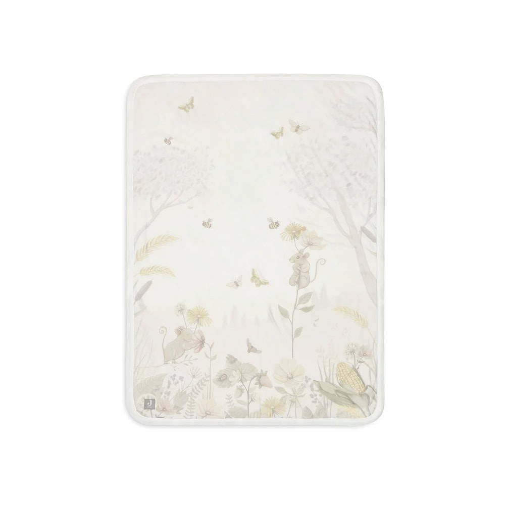 Jollein deken wieg velvet fleece - Afbeelding 2