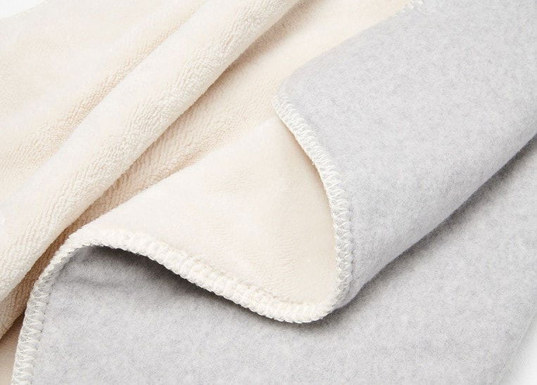 Koeka Wiegdeken Denver teddy, Soft grey - Afbeelding 3