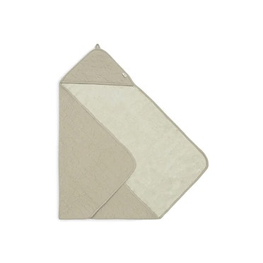 Jollein Badcape Soft Waves - Olive green