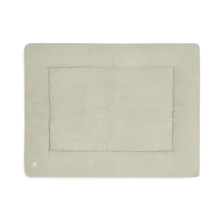 Jollein boxkleed basic knit 75x95 - Olive green