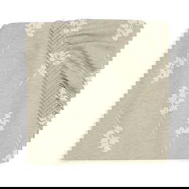 Jollein Hoeslaken wieg Twig Olive green