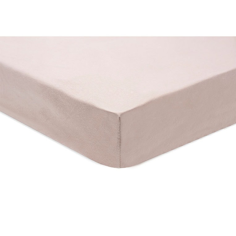 Jollein hoeslaken jersey junior, pale pink