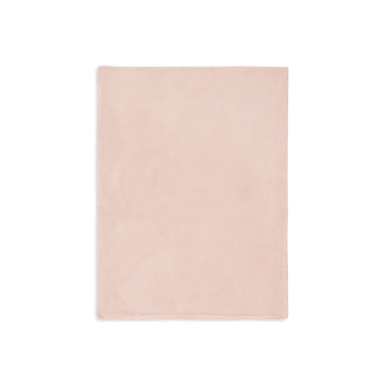 Jollein Wiegdeken Grain Knit - Wild rose/velour - Afbeelding 4