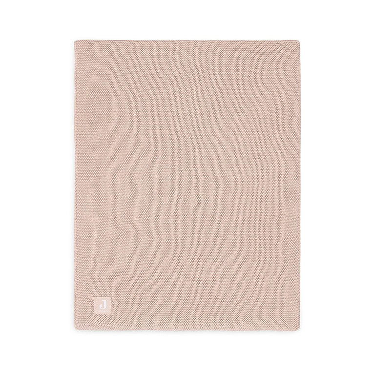 Jollein deken ledikant basic knit - Wild rose