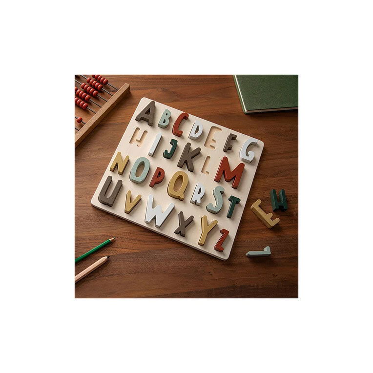 Sebra Houten puzzel ABC