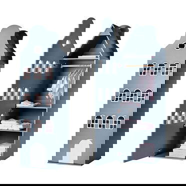 Kast van een huis - klokgevelkast kinderkamer Patrol