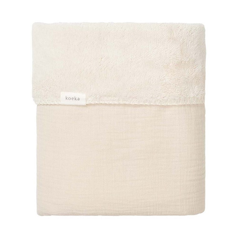 Koeka Ledikantdeken teddy Faro