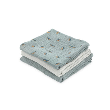 Trixie Swaddle 3-pack, Peppy Penguins (55x55cm)