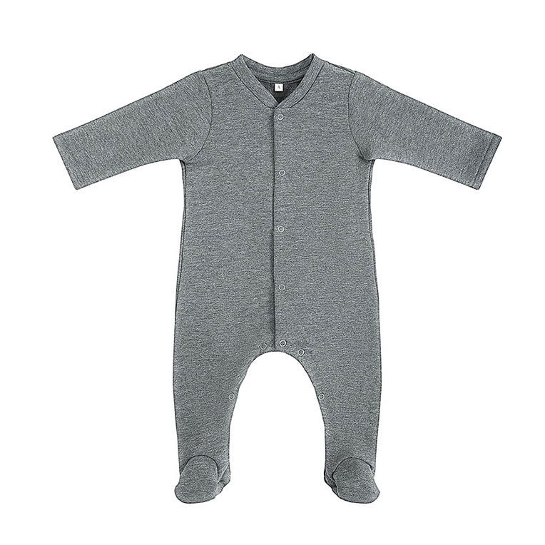 A Basic Brand Babypakje Donker-Grijs
