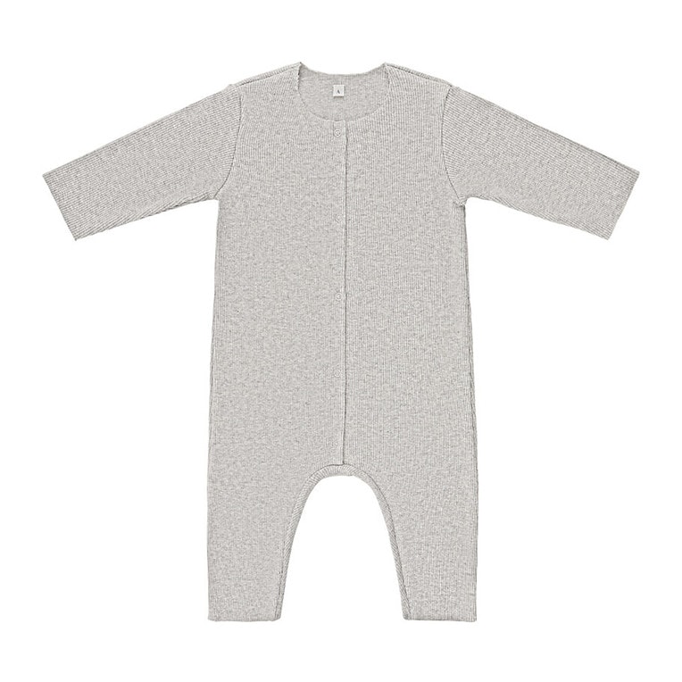 A Basic Brand Pakje rib Licht Grijs