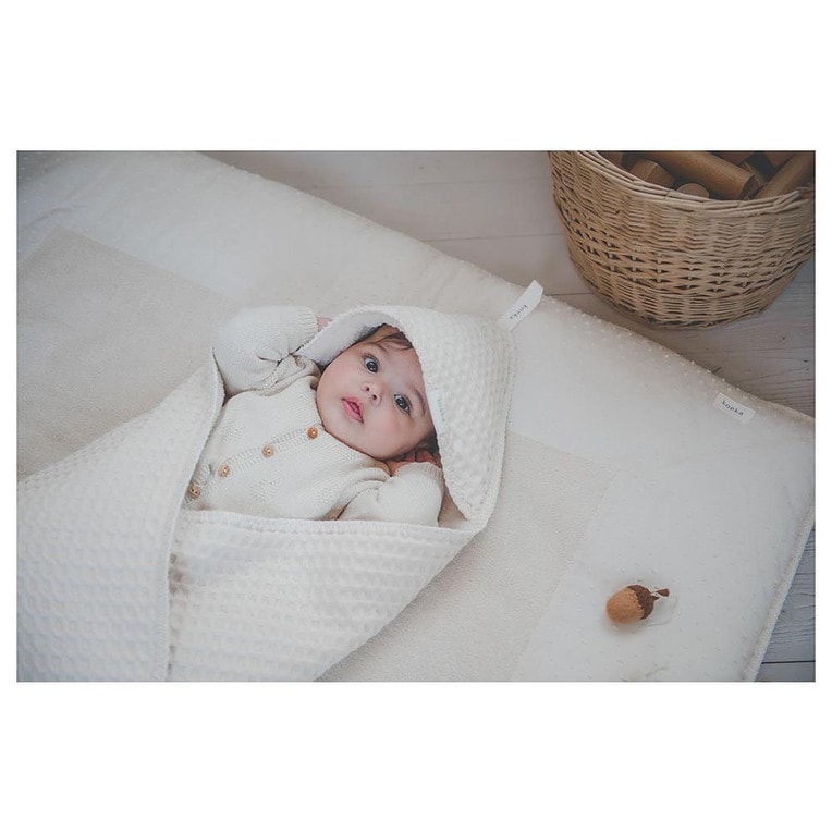 Koeka Omslagdoek wafel/teddy Oslo