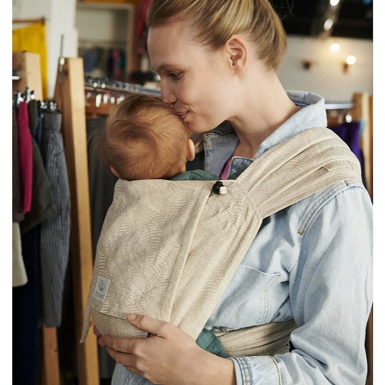 Stokke Draagzak Limas floral beige