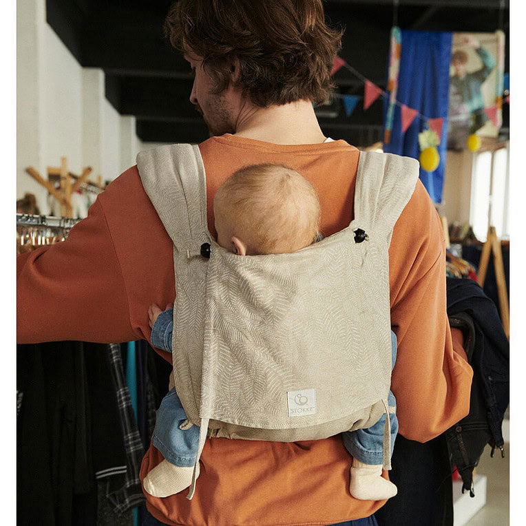 Stokke Draagzak Limas floral beige