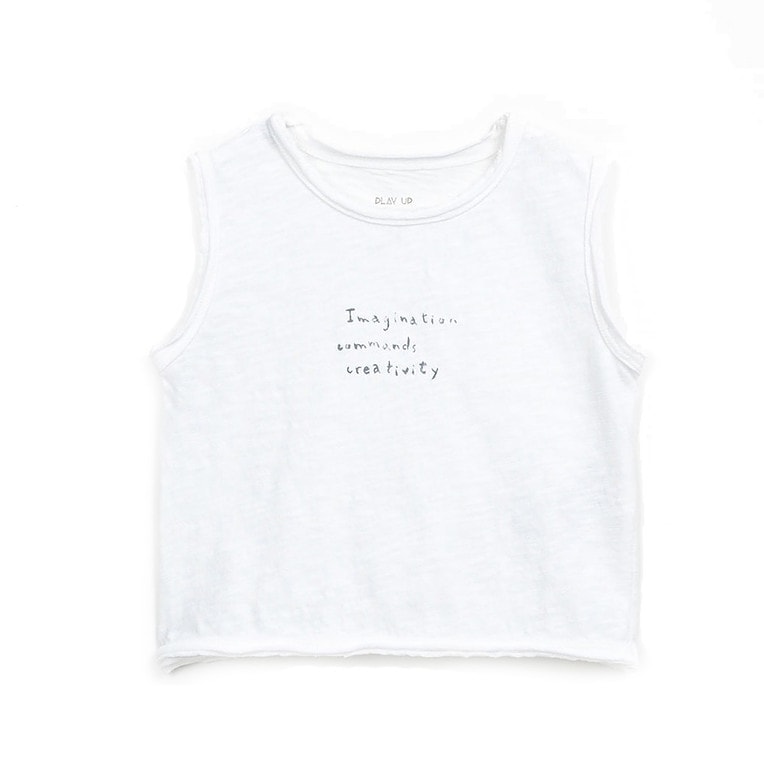play up Shirt met tekst Flamé