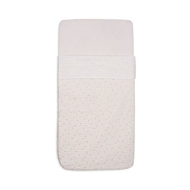 Jollein Ledikantlaken slub ivory