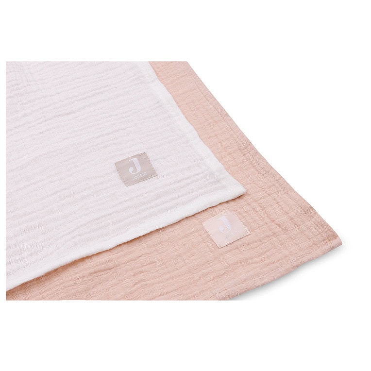 Jollein Hydrofiele doek Large Wild rose/Ivory 2pack