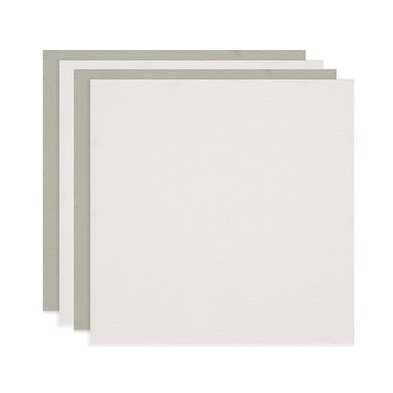 Jollein Hydrofiele doek small Olive green/Ivory 4pack