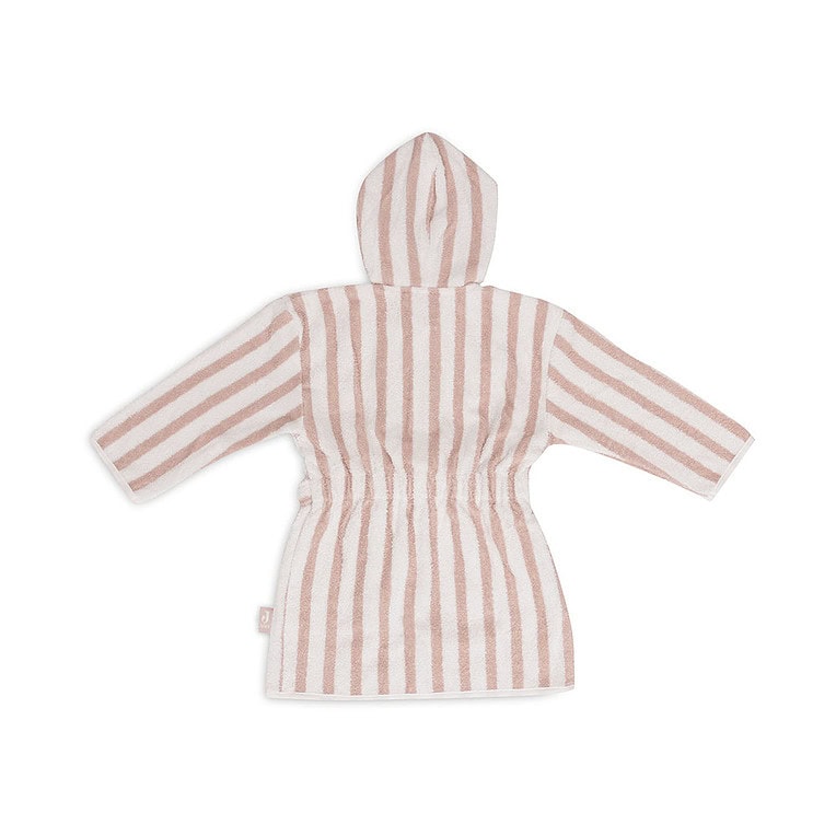 Jollein badjas Stripe terry Wild rose