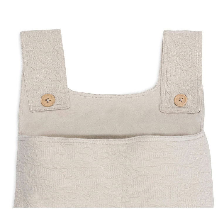 Jollein Boxopbergzak Soft Waves, Nougat