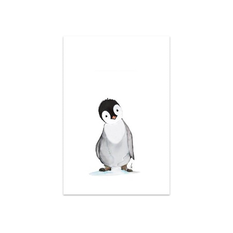 Kindercompagnie Kaart Eddie Pinguin