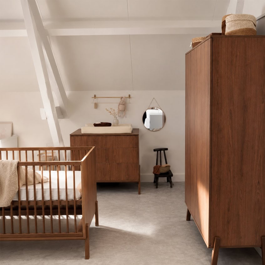 Quax babykamer Ashi 2-deurs - Chestnut