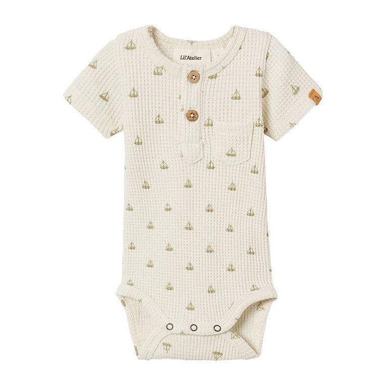 Lil atelier Romper Frede turtledove